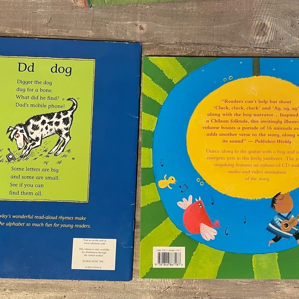 Children’s Book Bundle Toddler Preschool Kindergarten Manners Learning Singing